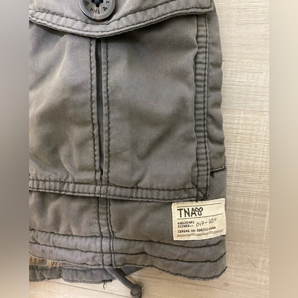 Aritzia TNA Military Jacket Fur Lining Women’s XS - Picture 3 of 10
